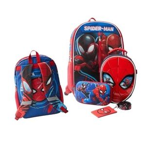 Marvel Spider-Man 4 Piece Backpack